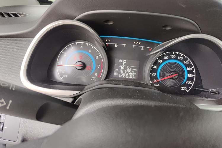 Used Chevrolet Cavalier 2016 1.5L Automatic Xinyue Edition Odometer Close Up