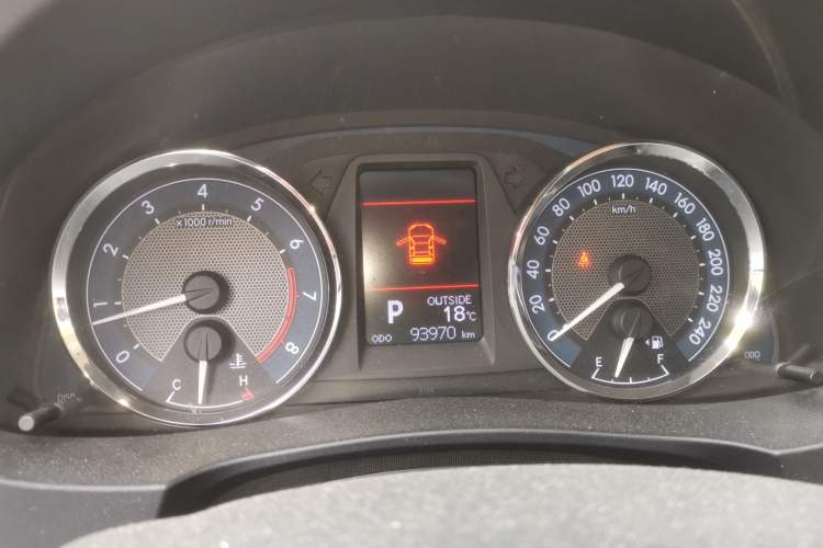 Used Toyota Corolla 2014 1.6L CVT GL-i Instrument Cluster