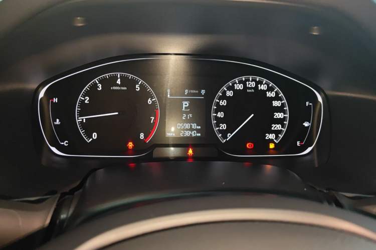 Used Honda Inspire 2019 260TURBO Elegant Edition China VI Emission Standard Instrument Cluster