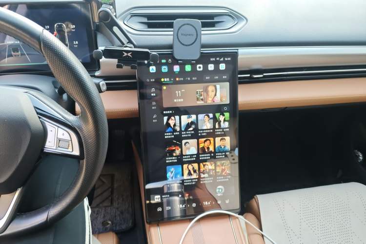 Used XPeng P5 2024 500 Plus Edition Audio And AC Panel