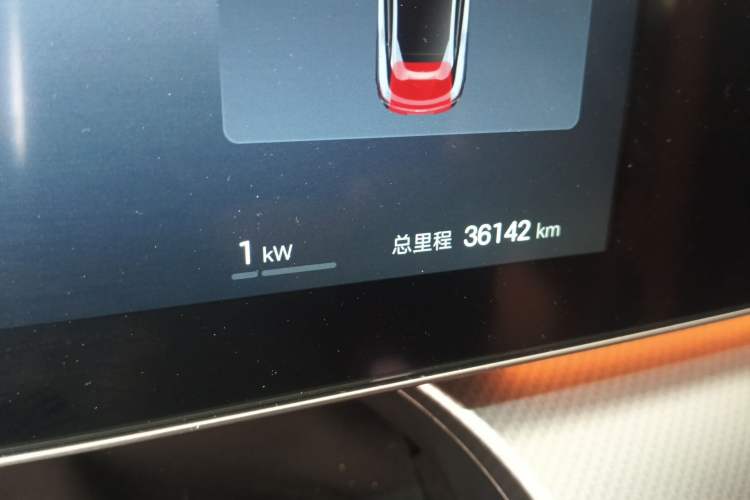 Used BYD Sealion 07 EV 2024 610 Long-Range Version Odometer Close Up