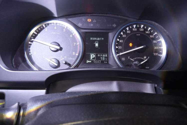 Used Toyota Highlander 2017 2.0T Four-Wheel Drive Luxury Edition 7 Seats Instrument Cluster