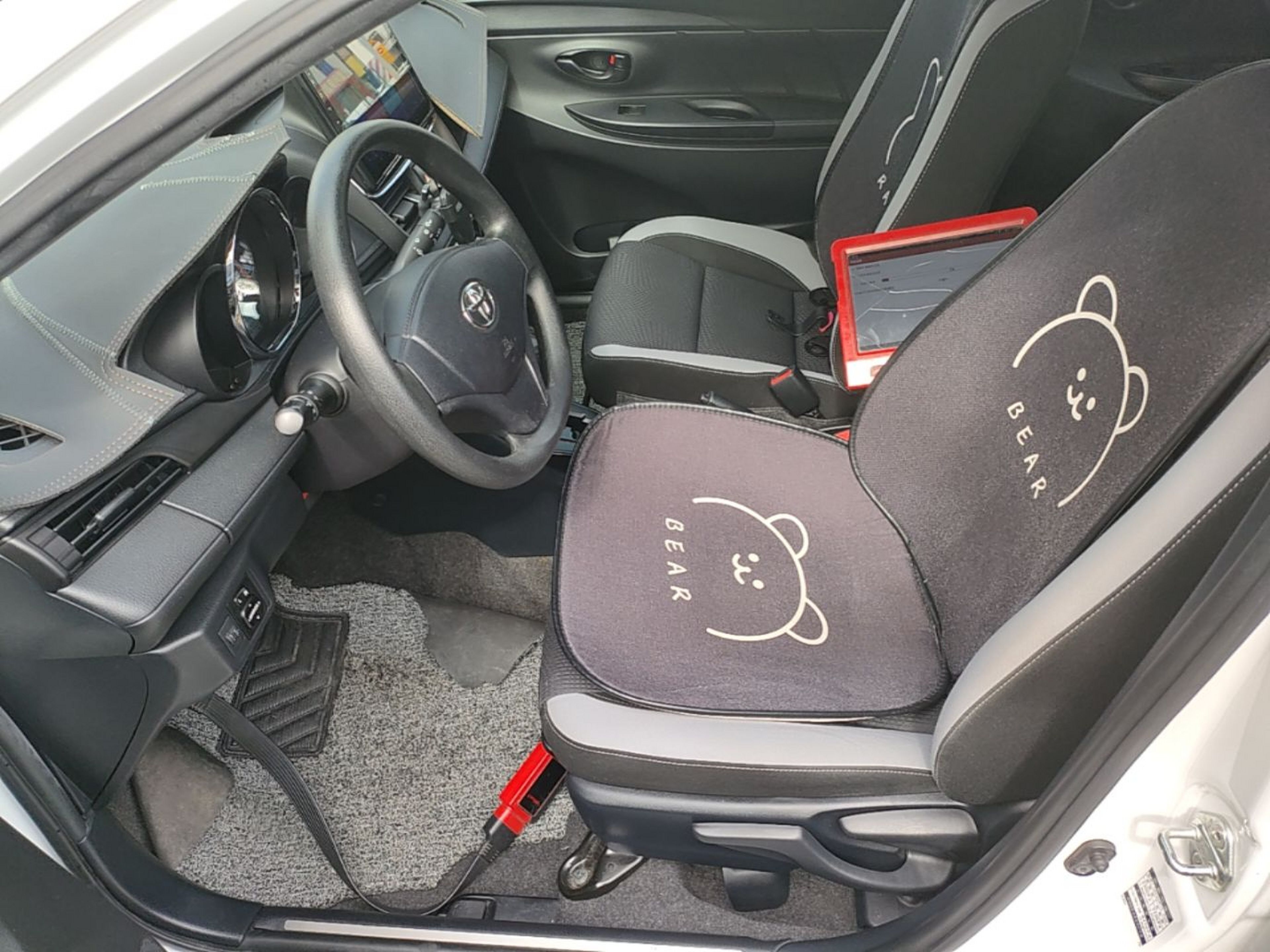 Avant de la voiture