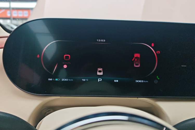 Used ORA Ballet Cat 2023 401 km Luxury Version Instrument Cluster