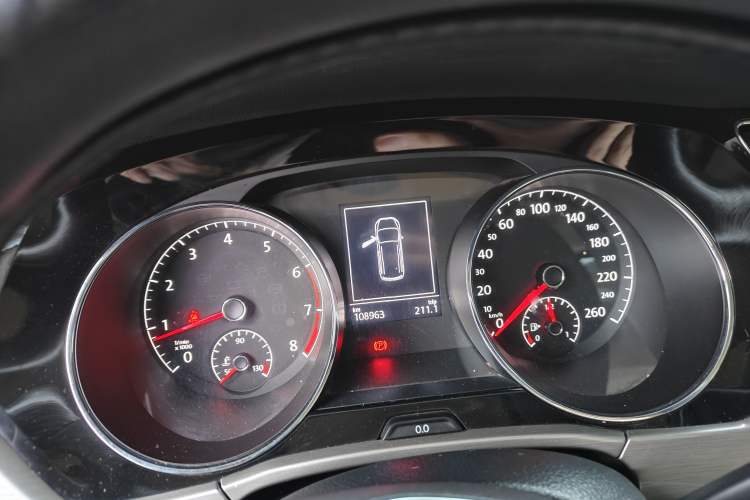 Used Volkswagen Touran 2018 Volkswagen Touran L 280TSI DSG Comfort Edition 7 Seats China V Emission Standard Instrument Cluster