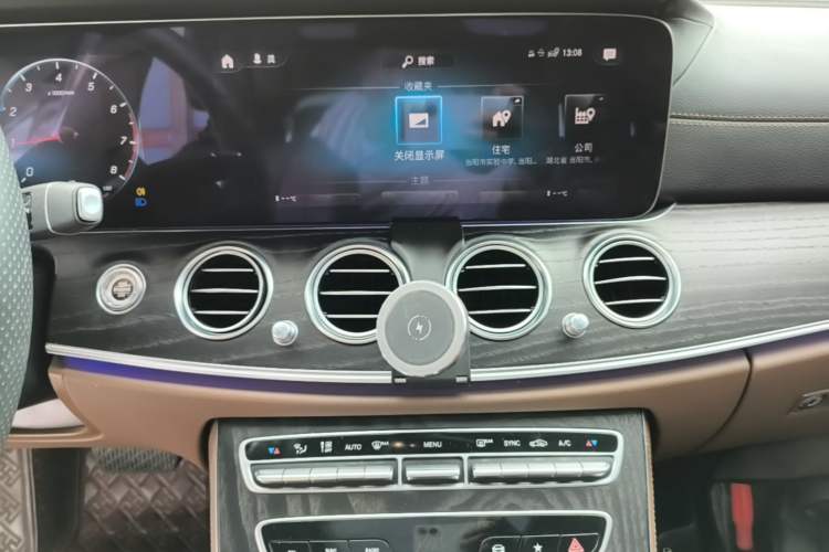 Used Mercedes-Benz E-Class 2021 Facelift E 260 L Sport Edition Audio And AC Panel