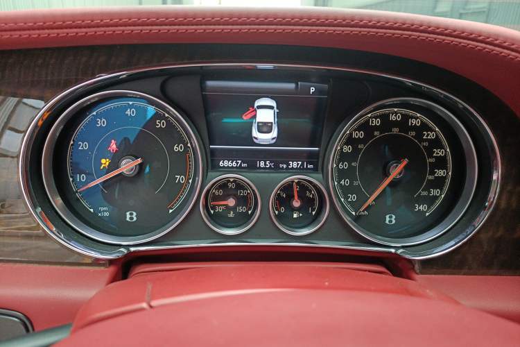 Used Bentley Continental 2016 4.0T GT V8 Standard Edition Instrument Cluster