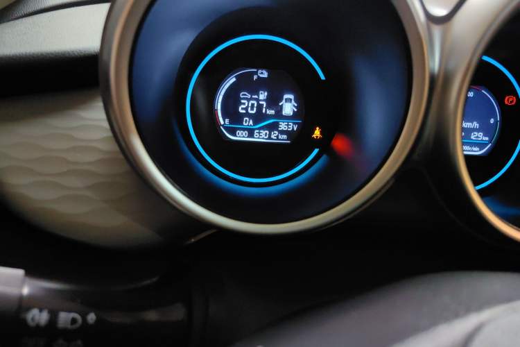 Used ORA Black Cat 2022 Updated Version 301 km Cute Pet Edition Lithium Iron Phosphate Odometer Close Up