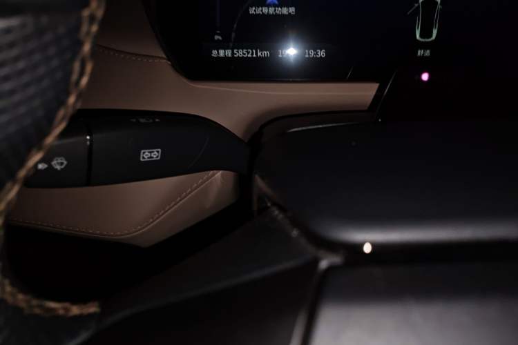 Used Deepal SL03 2022 515 Pure Electric Version Odometer Close Up