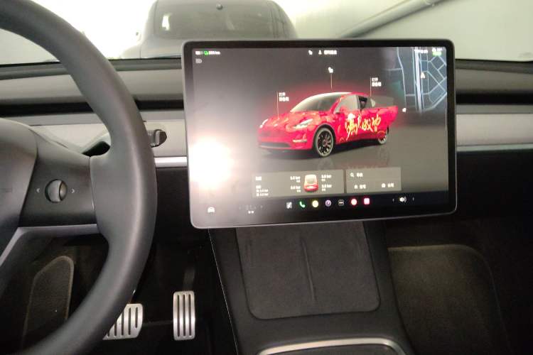 Used Tesla Model Y 2024 Performance High-Performance Edition Audio And AC Panel