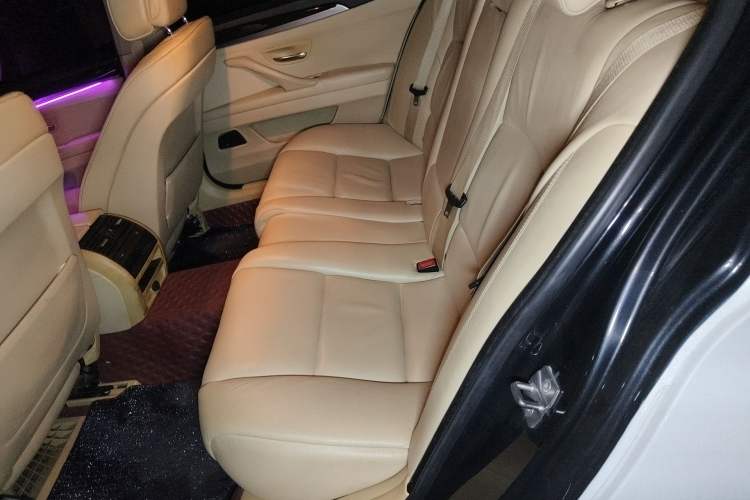 Used BMW 5 Series 2012 523Li Luxury Model Left Rear Seat