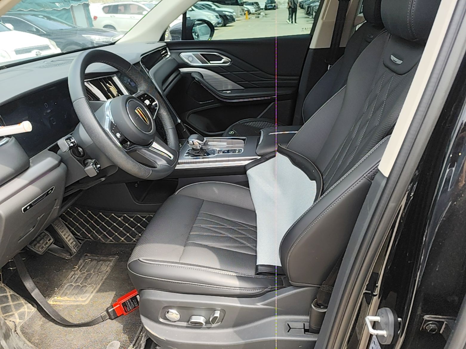 Avant de la voiture