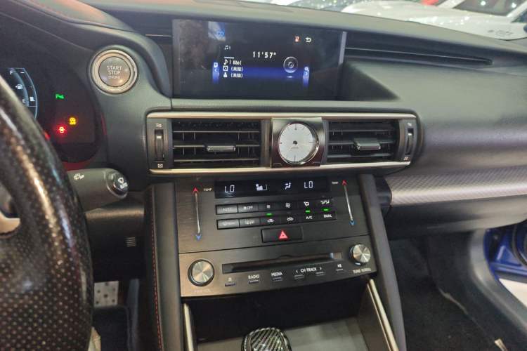 Used Lexus IS 2017 300 F SPORT Edition Audio And AC Panel