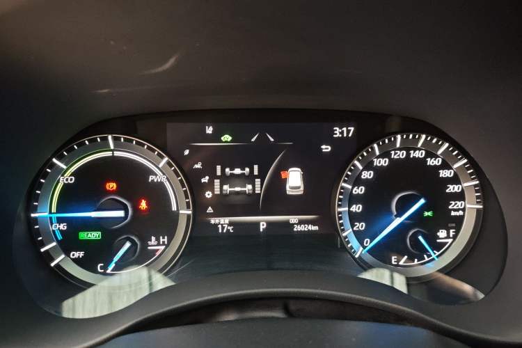 Used Toyota Crown Kluger 2021 2.5L HEV Four-Wheel Drive Luxury Edition Instrument Cluster