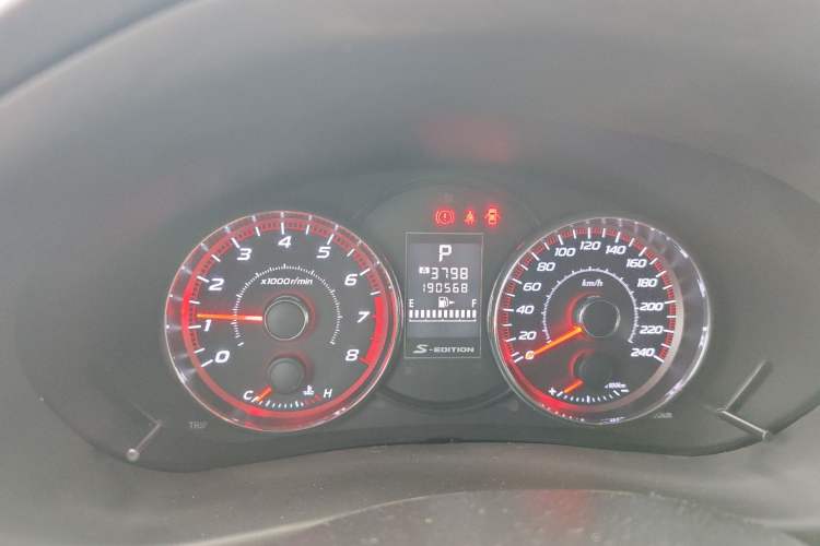 Used Subaru Forester 2011 2.5T S-EDITION Automatic Luxury Edition Odometer Close Up