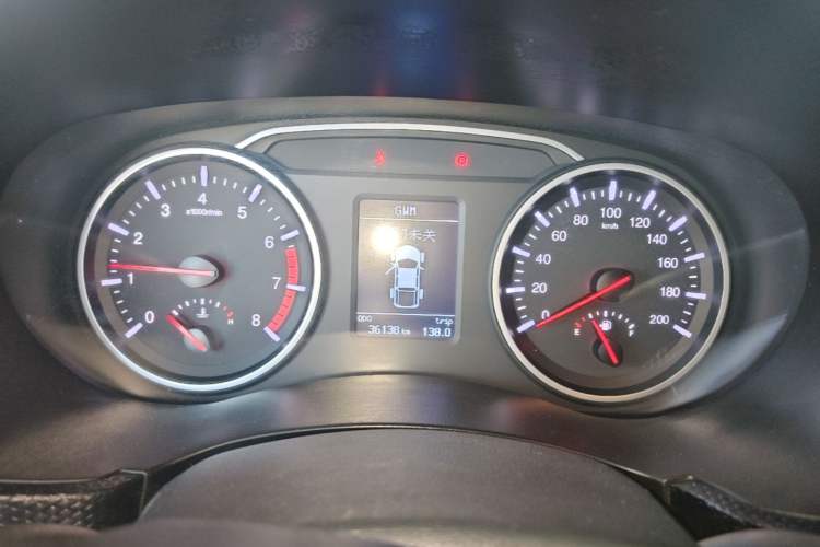 Used Great Wall Wingle 5 2021 1.5T Two-Wheel Drive "Dry Meal" Value Edition with an Extra-Long 1820mm Cargo Bed Equipped with GW4G15K Engine Instrument Cluster