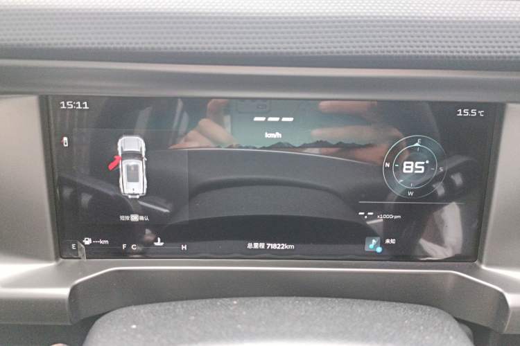 Used JETOUR Traveler 2023 1.5T Two-Wheel Drive Discovery PRO Instrument Cluster