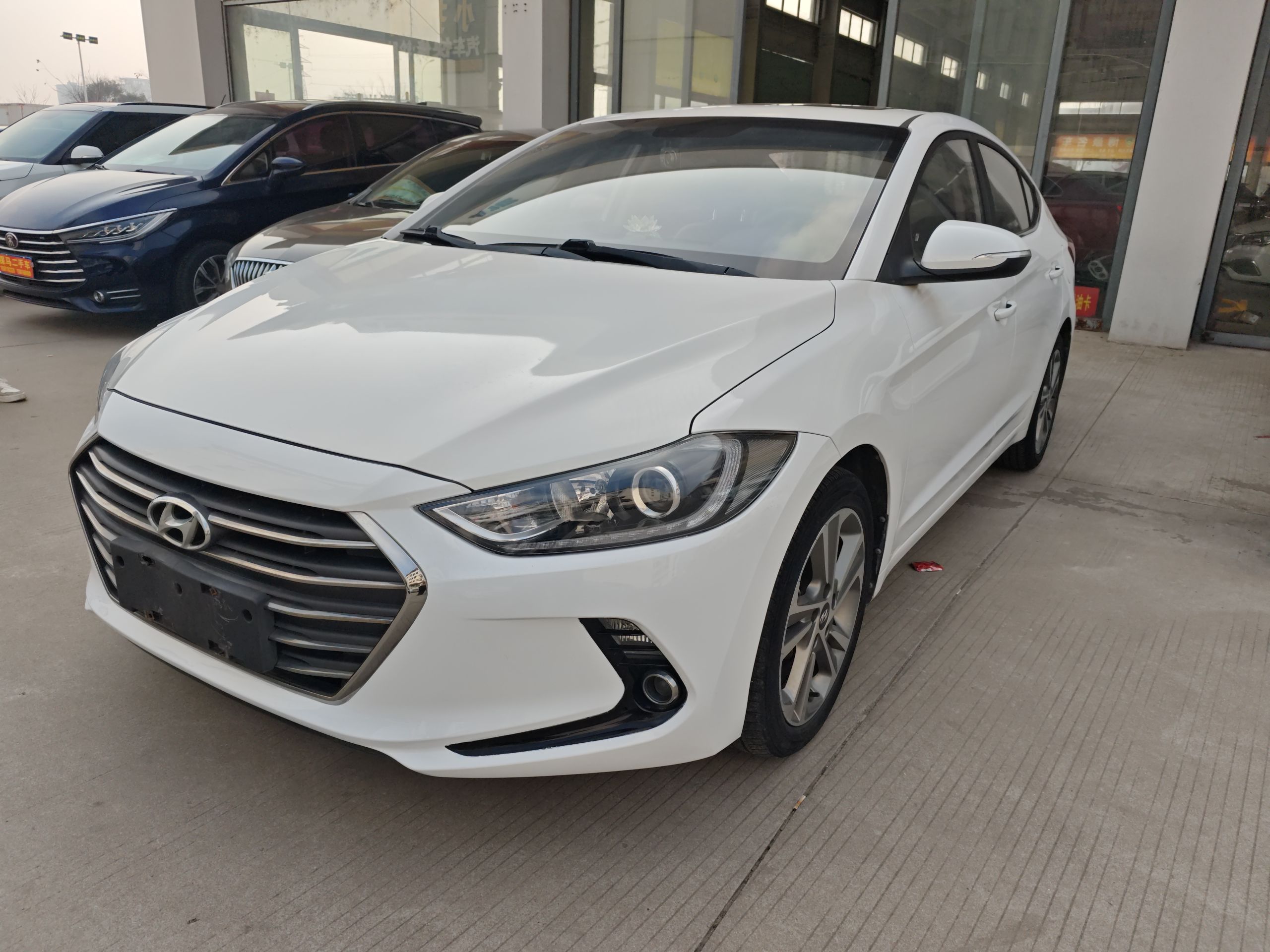 Parte inferior delantera