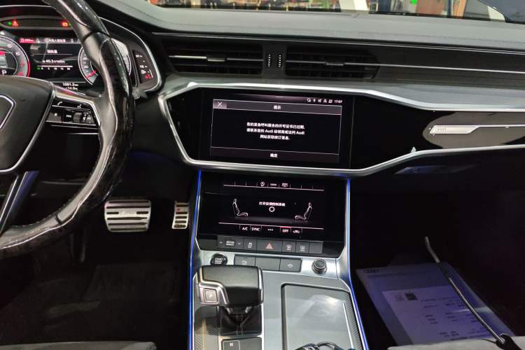 Used Audi A6L 2022 40 TFSI Luxury Dynamic Model Audio And AC Panel