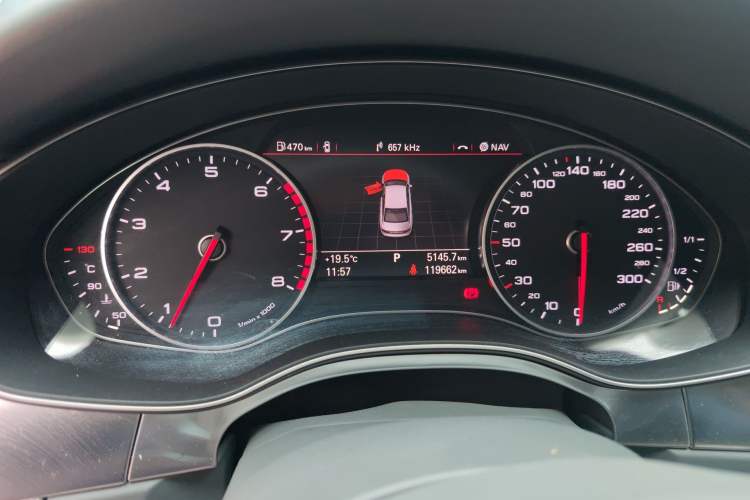 Used Audi A6L 2012 TFSI Standard Model Instrument Cluster