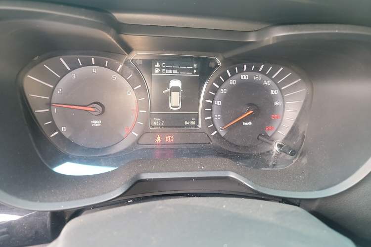 Used GAC Trumpchi GS4 2016 235T Manual Luxury Edition Odometer Close Up