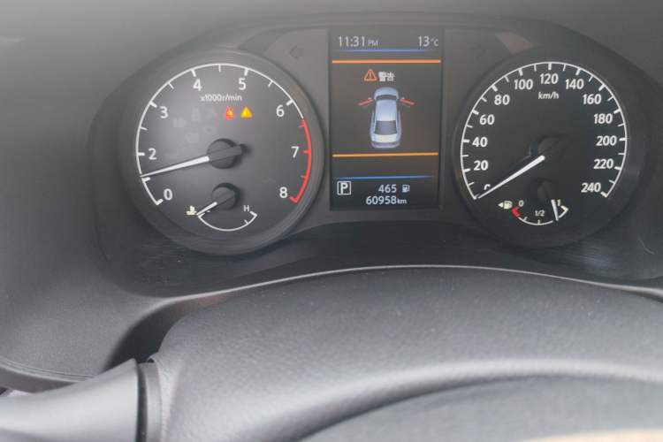 Used Nissan Teana 2019 2.0L XL Comfort Edition Odometer Close Up