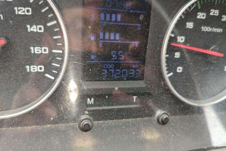 Used Iveco Power Daily  Odometer Close Up