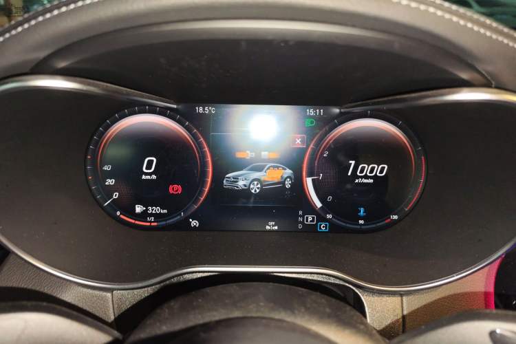 Used Mercedes-Benz GLC Coupe 2023 GLC 260 4MATIC Coupe SUV Instrument Cluster