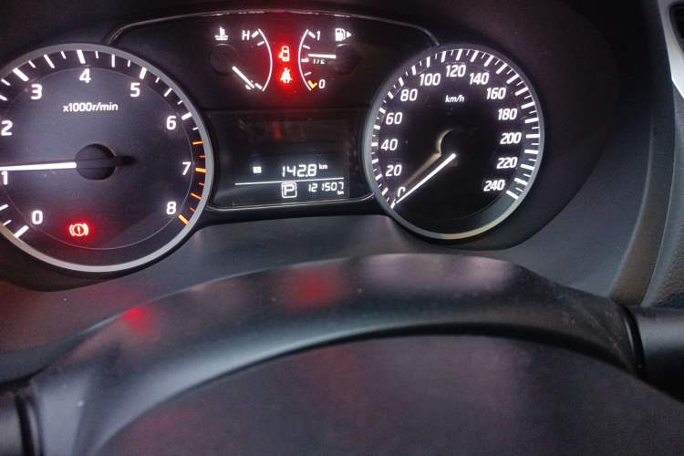 Used Nissan Sylphy 2016 1.6 XL CVT Deluxe Edition Odometer Close Up