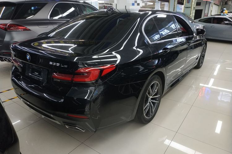 Used BMW 5 Series New Energy 2021 535Le M Sport Package Rear Right 45 Deg