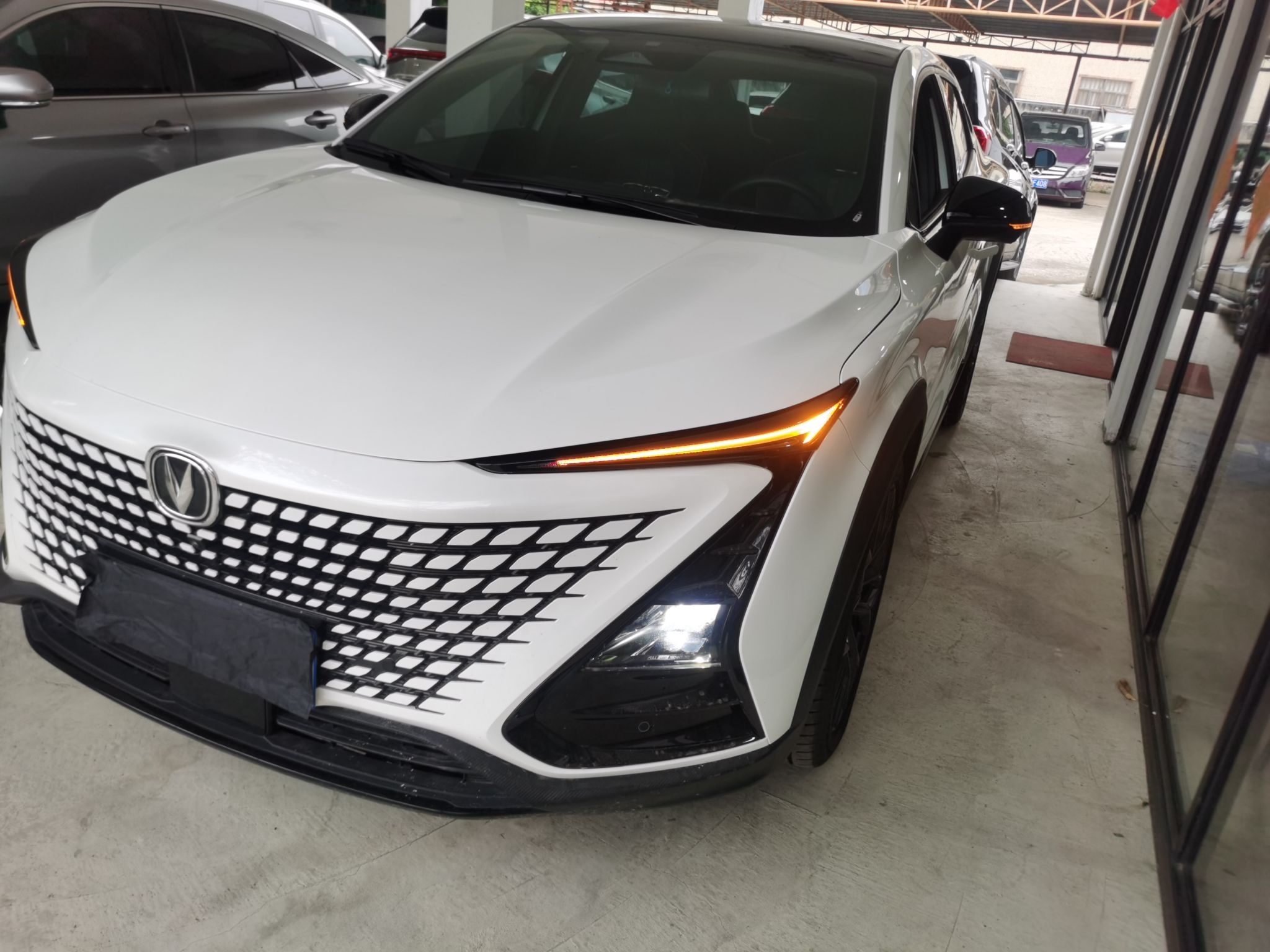 تحت مقدمة السيارة