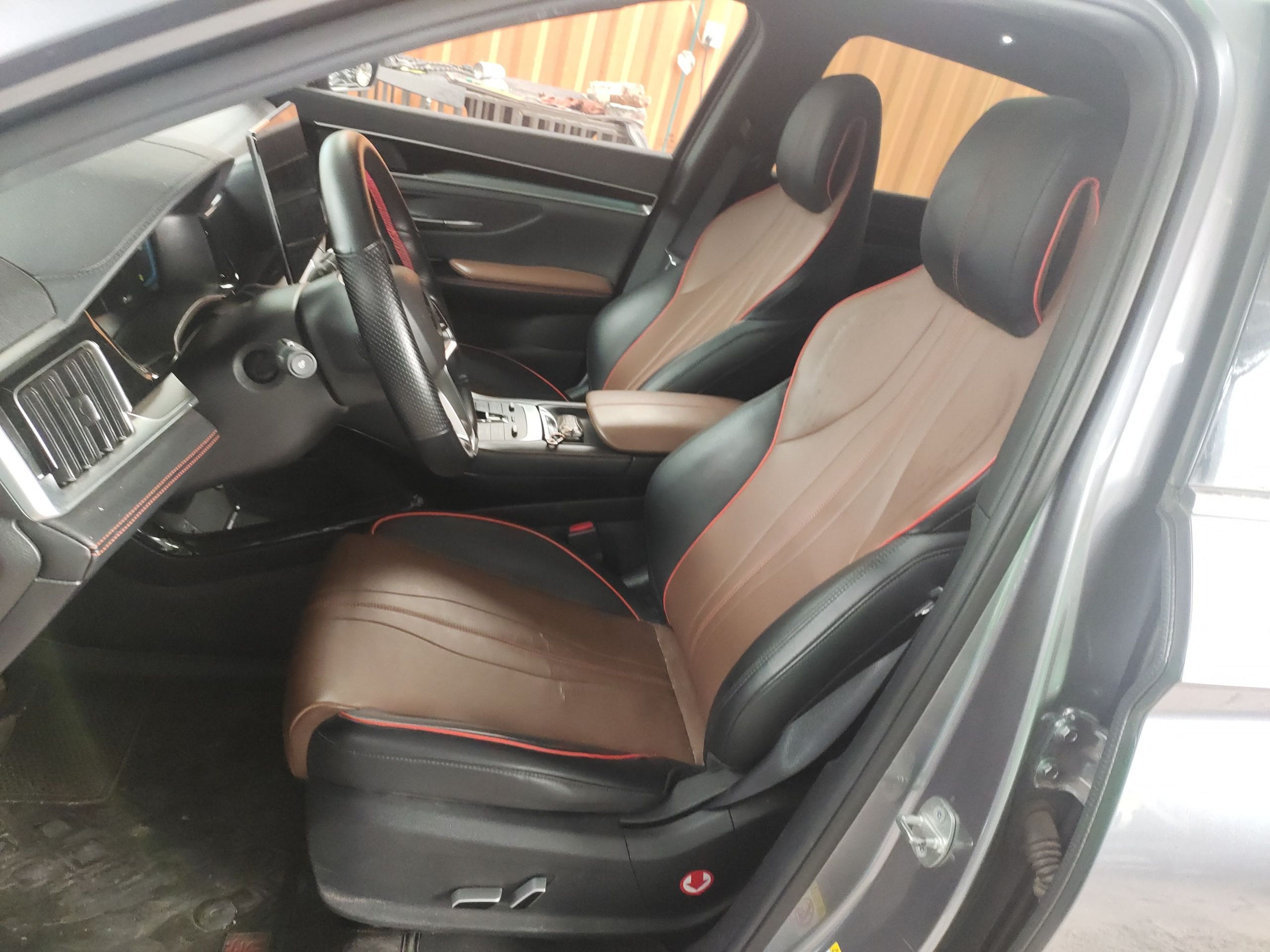 Avant de la voiture