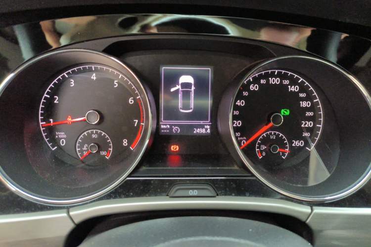 Used Volkswagen Touran 2018 Volkswagen Touran L 280TSI DSG Boundary Edition 7 Seats China V Emission Standard Instrument Cluster