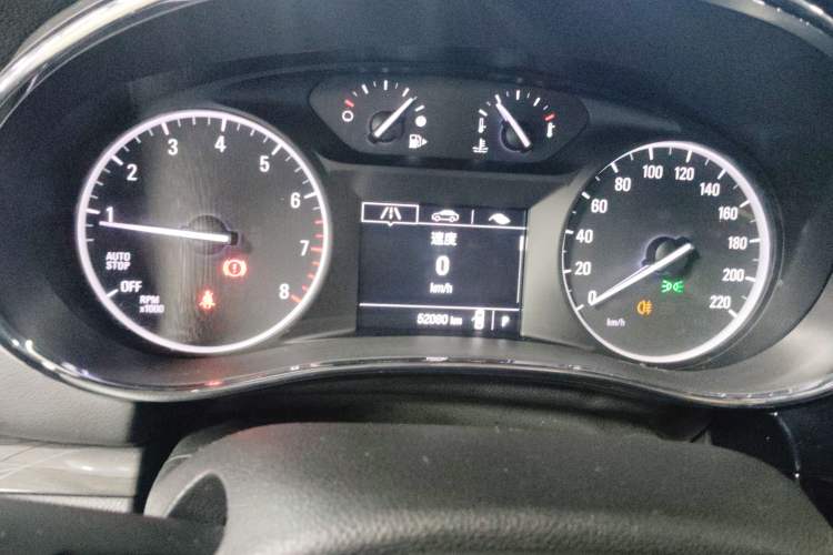 Used Buick Encore 2017 18T Automatic Two-Wheel Drive Urban Leading Model Instrument Cluster