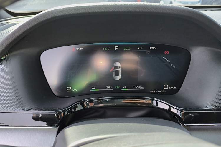 Used BYD Tang New Energy 2023 DM-i Champion Edition 112KM Prestige Model Instrument Cluster