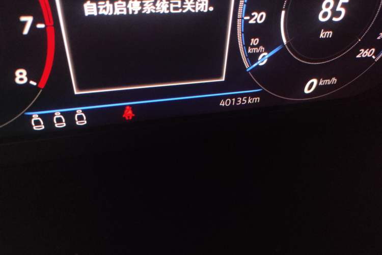 Used Volkswagen Tharu 2019 330TSI Four-Wheel Drive Flagship Model China VI Standard Odometer Close Up