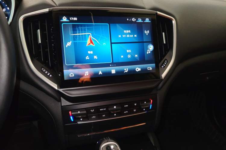 Used Maserati Ghibli 2017 3.0T Standard Edition Audio And AC Panel