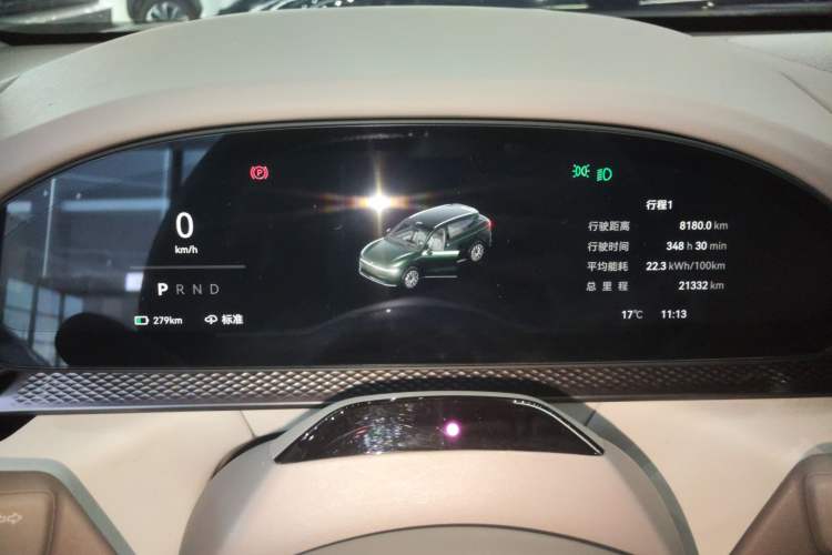 Used Zeekr 7X 2025 100kWh Long-Range All-Wheel Drive Intelligent Driving Version Instrument Cluster