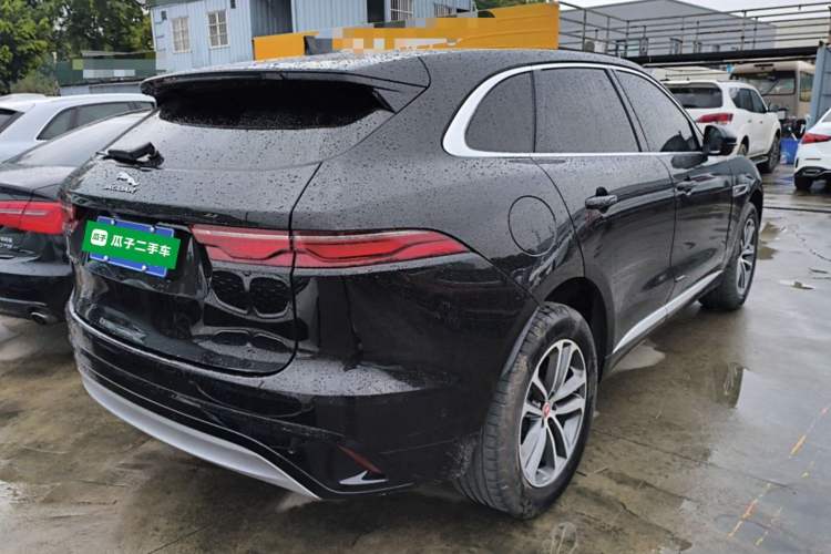 Used Jaguar F-PACE 2021 250 PS Rear Right 45 Deg