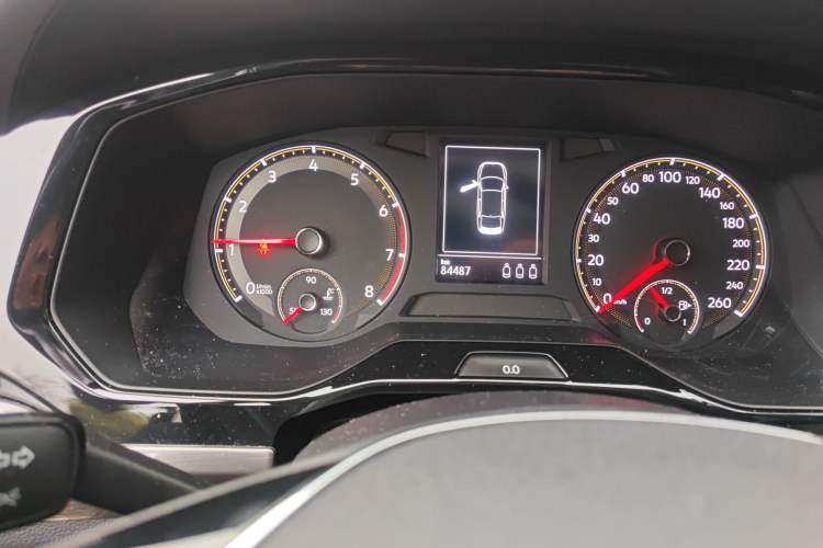 Used Volkswagen Bora 2021 1.5L Automatic Comfort Smart Connect Edition Odometer Close Up