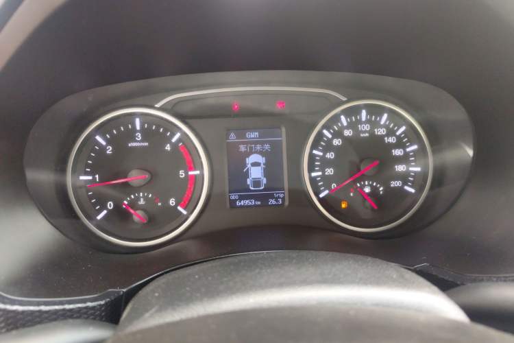 Used Great Wall Wingle 5 2020 2.0T Diesel Two-Wheel-Drive Elite Version Big Double Cab China VI Standard GW4D20M Instrument Cluster