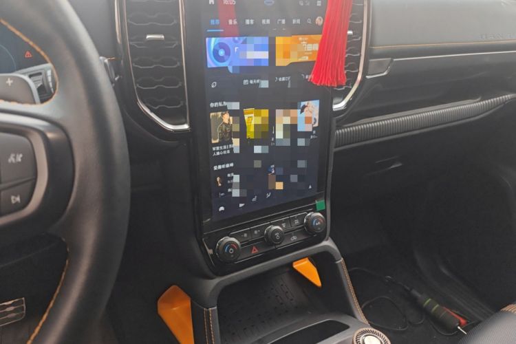 Used Ford Ranger 2023 Wild Terrain 4x4 Automatic Version Gasoline Audio And AC Panel