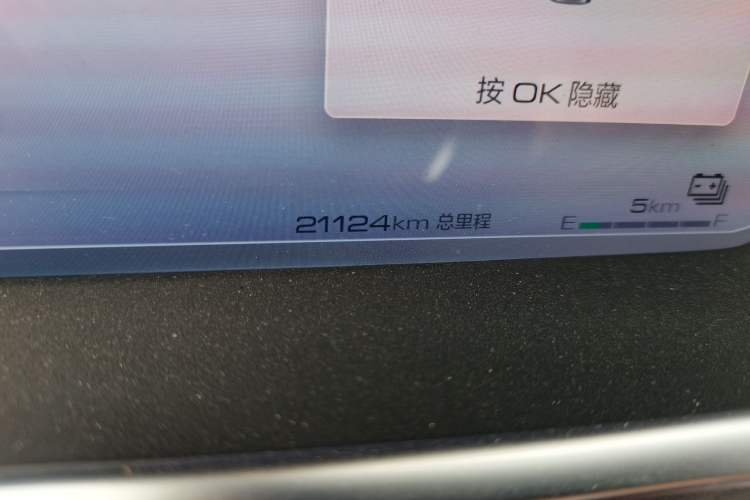 Used Tank 700 New Energy 2024 Hi4-T Extreme Edition Odometer Close Up