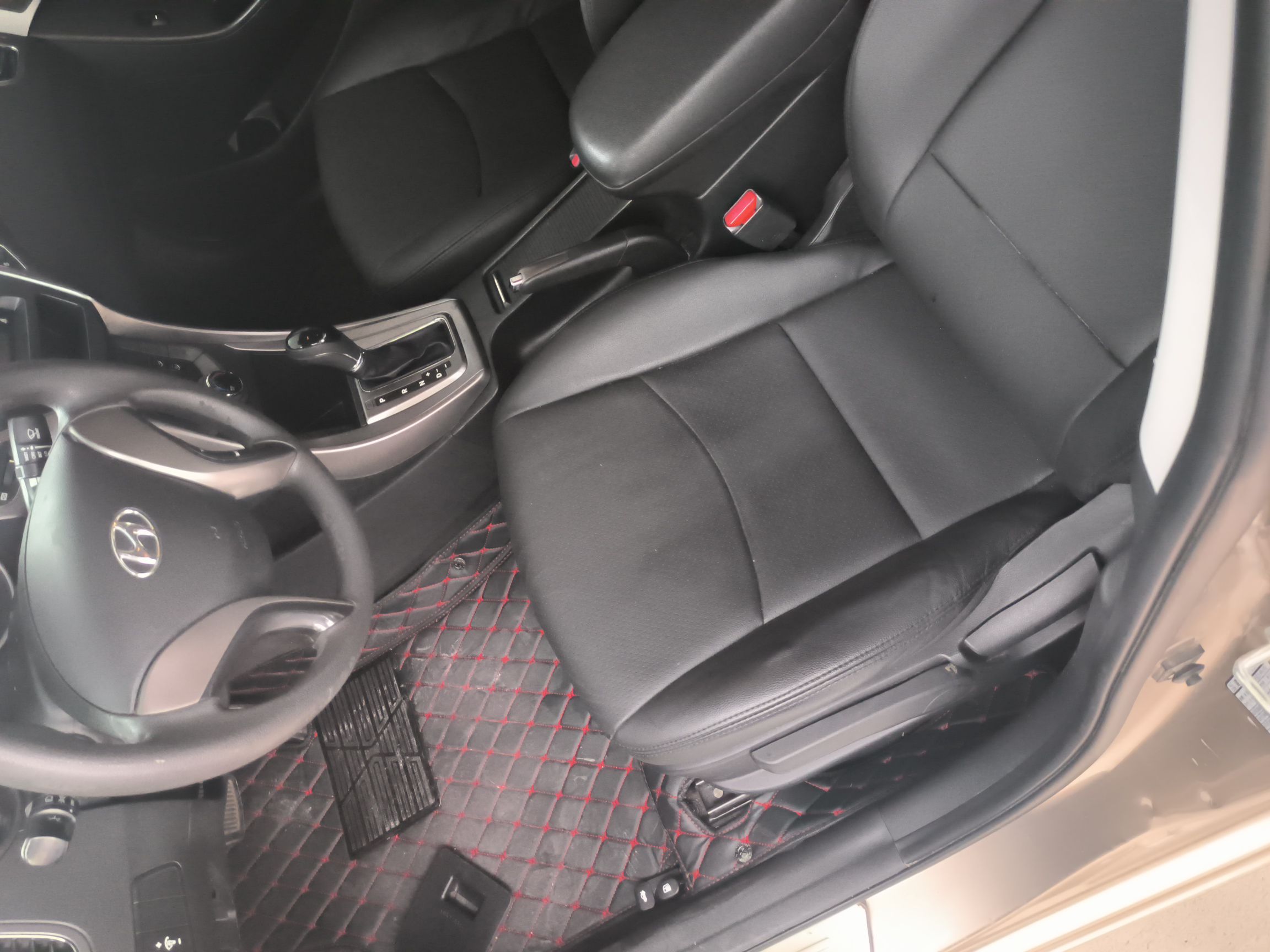 Avant de la voiture
