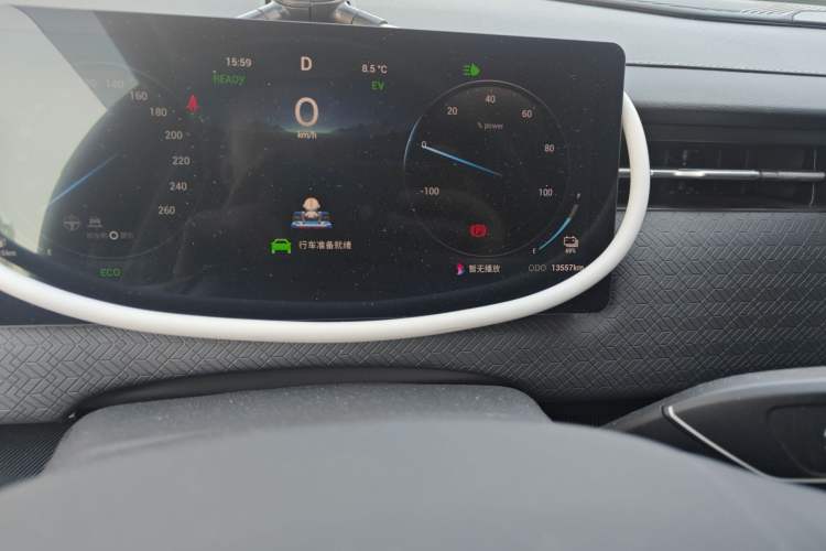 Used Chery Explore 06 C-DM 2024 Luxury Model Odometer Close Up