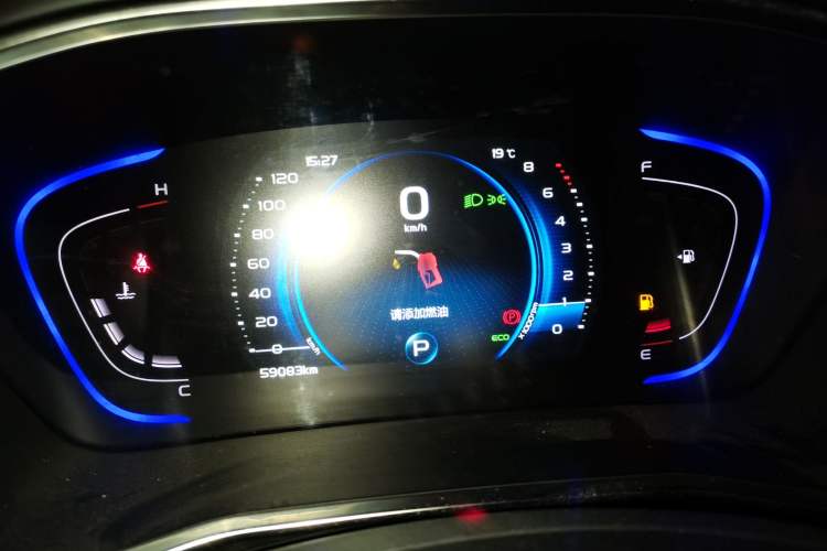 Used Geely Auto Coolray 2019 Sport Model 260T DCT Battle China V Standard Instrument Cluster