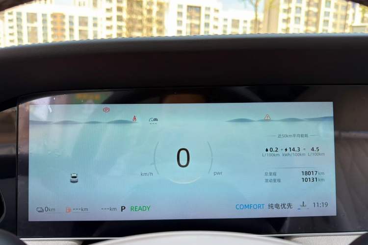 Used Roewe D7 2023 DMH 125km Flagship Edition Instrument Cluster