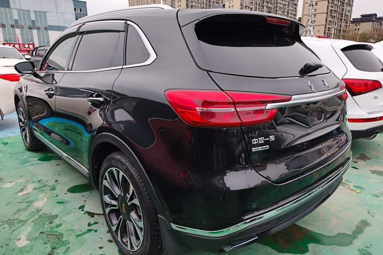Used Hongqi HS5 2019 2.0T Smart Connect Flagship All-Wheel-Drive Version Rear Left 45 Deg