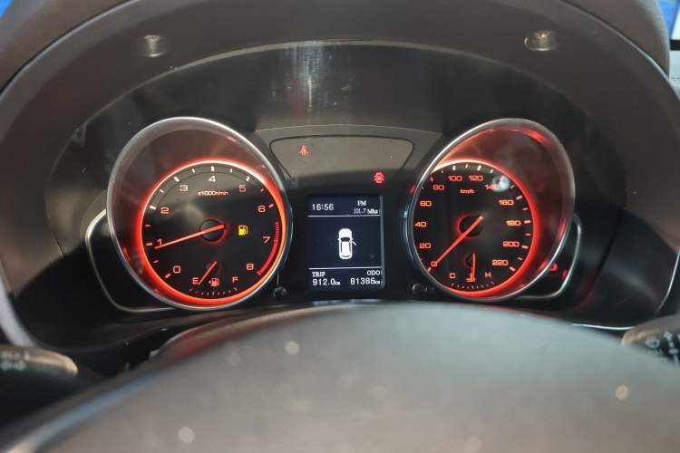 Used Hanteng X7 2016 1.5T Manual Luxury Version Instrument Cluster