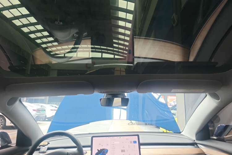 Used Tesla Model 3 2021 Standard Range Rear-Wheel Drive Upgraded Version 3D6 Headliner